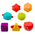 Walec Kostka Sensoryczna Interaktywna Bębenek Lis Światła Dźwięki Kolorowa LEAN Toys
