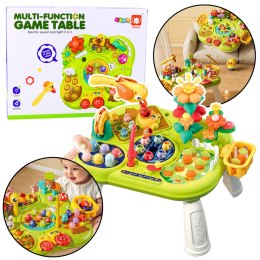 Wielofunkcyjna Tablica Stolik Interaktywny Dla Malucha Gry Zręcznościowe LEAN Toys