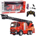 Wóz Strażacki Zdalnie Sterowany Wysuwana Drabina Rozpylanie Wody 2.4G 11CH LEAN Toys