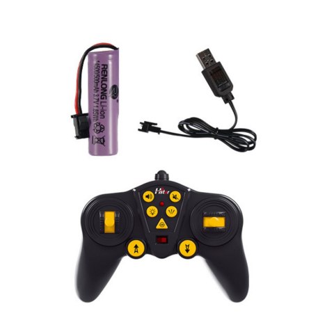 Wóz Strażacki Zdalnie Sterowany Wysuwana Drabina Rozpylanie Wody 2.4G 11CH LEAN Toys Wóz Strażacki Zdalnie Sterowany Wysuwana Drabina Rozpylanie Wody 2.4G 11CH LEAN Toys