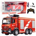 Wóz Strażacki Zdalnie Sterowany Wysuwana Drabina Rozpylanie Wody 2.4G 9CH LEAN Toys