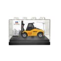Wózek Widłowy Metalowy Model Kolekcjonerski Huina Żółty 1:80 HUINA