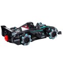Wyścigówka Auto Sportowe Zdalnie Sterowana RC Efekt Dymu 2.4G Czarna LEAN Toys