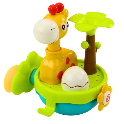Zabawka Do Kąpieli Żyrafa Sensoryczna Interaktywna Przyssawki Kolorowa LEAN Toys Zabawka Do Kąpieli Żyrafa Sensoryczna Interaktywna Przyssawki Kolorowa LEAN Toys