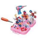 Zestaw Klocków Konstrukcyjnych Wkrętarka Jednorożec DIY LEAN Toys
