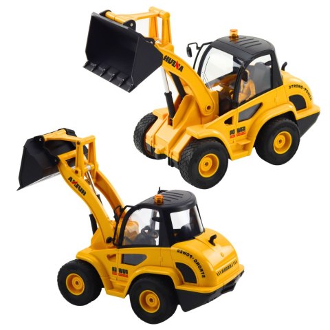 Zestaw Ładowarka Spychacz Wywrotka 1:24 Zdalnie Sterowane RC 2w1 LEAN Toys Zestaw Ładowarka Spychacz Wywrotka 1:24 Zdalnie Sterowane RC 2w1 LEAN Toys