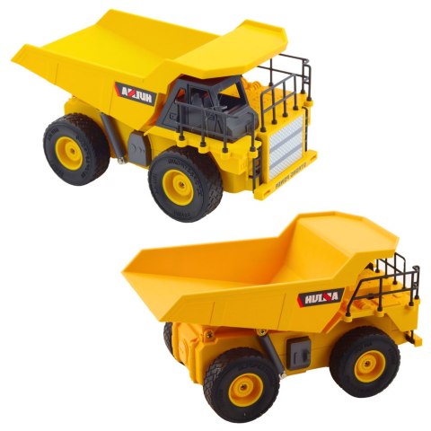 Zestaw Ładowarka Spychacz Wywrotka 1:24 Zdalnie Sterowane RC 2w1 LEAN Toys Zestaw Ładowarka Spychacz Wywrotka 1:24 Zdalnie Sterowane RC 2w1 LEAN Toys