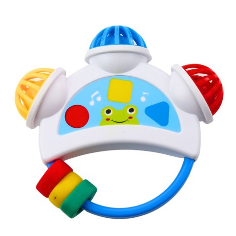 Zestaw Zabawek Muzycznych Dla Malucha Telefon Tamburyn Klawisze Dźwięki 3w1 LEAN Toys Zestaw Zabawek Muzycznych Dla Malucha Telefon Tamburyn Klawisze Dźwięki 3w1 LEAN Toys