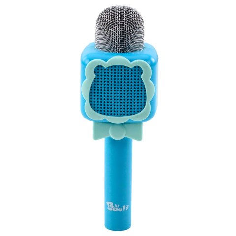 Bezprzewodowy Mikrofon Bluetooth Karaoke Nagrywanie Zmiana Głosu Niebieski LEAN Toys Bezprzewodowy Mikrofon Bluetooth Karaoke Nagrywanie Zmiana Głosu Niebieski LEAN Toys
