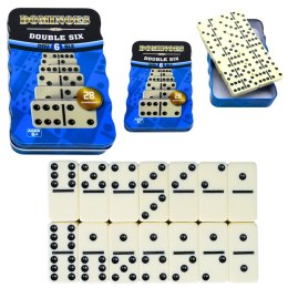 Domino Gra Klasyczna Rodzinna Logiczna Zręcznościowa 28 Kostek LEAN Toys