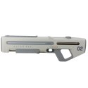 Elektryczny Automatyczny Karabin Pistolet Na Wodę Biało Szary 1000ml 61cm LEAN Toys