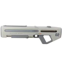 Elektryczny Automatyczny Karabin Pistolet Na Wodę Biało Szary 1000ml 61cm LEAN Toys