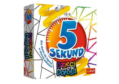 GRA - 5 sekund Dzieci kontra dorośli 02120 Trefl Gry GRA - 5 sekund Dzieci kontra dorośli 02120 Trefl Gry