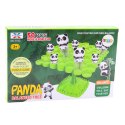 Gra Zręcznościowa Balansujące Skaczące Pandy Drzewo 50el LEAN Toys