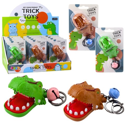 Gra Zręcznościowa Dentysta Dinozaur Brelok Zawieszka 2w1 LEAN TOYS Gra Zręcznościowa Dentysta Dinozaur Brelok Zawieszka 2w1 LEAN TOYS
