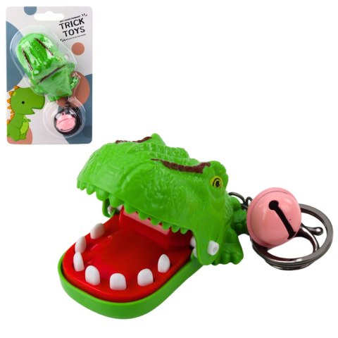 Gra Zręcznościowa Dentysta Dinozaur Brelok Zawieszka 2w1 LEAN TOYS Gra Zręcznościowa Dentysta Dinozaur Brelok Zawieszka 2w1 LEAN TOYS