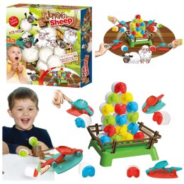 Gra Zręcznościowa Rodzinna Skaczące Owce Kolorowe LEAN Toys
