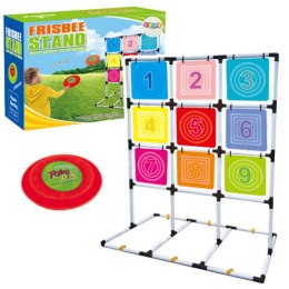 Gra Zręcznościowa Rzut Frisbee Dyskiem Do Celu Domowa Ogrodowa LEAN Toys