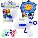 Gra Zręcznościowa Strzał Do Celu Pistolet Kulki Na Rzep Kosmos LEAN TOYS
