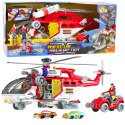 Helikopter Ratunkowy Wielofunkcyjny Akcesoria Zestaw Światła Dźwięki LEAN Toys
