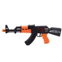 Karabin Elektryczny AK47 Dla Dzieci Światła Dźwięki LEAN TOYS