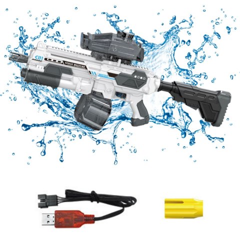 Karabin M16 Pistolet Kosmiczny Na Wodę Elektryczny 1350ml LEAN Toys Karabin M16 Pistolet Kosmiczny Na Wodę Elektryczny 1350ml LEAN Toys