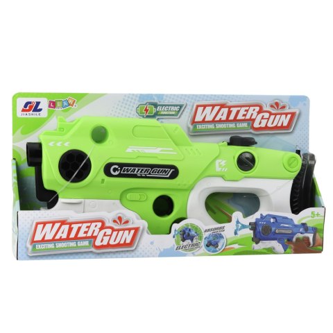 Karabin Pistolet Na Wodę Elektryczny Automatyczny Zielony LEAN Toys Karabin Pistolet Na Wodę Elektryczny Automatyczny Zielony LEAN Toys