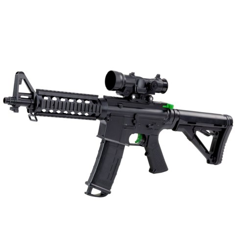 Karabin Szturmowy Na Kulki Wodne Hydrożelowe Celownik Okulary Czarny 86cm LEAN Toys Karabin Szturmowy Na Kulki Wodne Hydrożelowe Celownik Okulary Czarny 86cm LEAN Toys