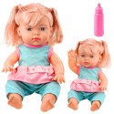 Lalka Bobas W Turkusowym Komplecie Kucyki Butelka Dźwięk LEAN Toys
