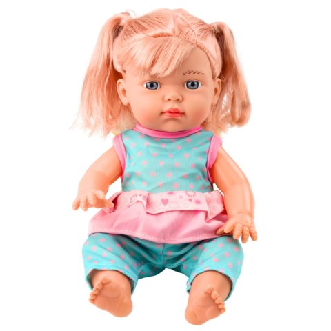Lalka Bobas W Turkusowym Komplecie Kucyki Butelka Dźwięk LEAN Toys Lalka Bobas W Turkusowym Komplecie Kucyki Butelka Dźwięk LEAN Toys