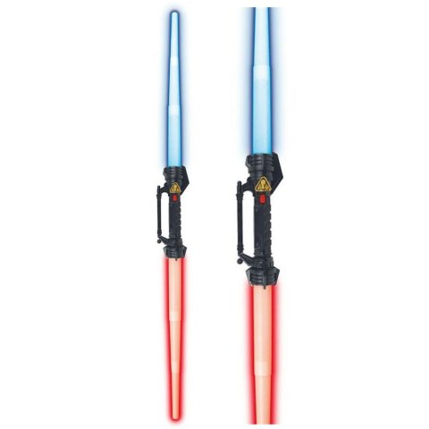 Miecz Dwustronny Kosmiczny Na Baterie Światła Dźwięki 122cm LEAN TOYS Miecz Dwustronny Kosmiczny Na Baterie Światła Dźwięki 122cm LEAN TOYS