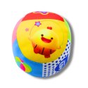 Miękka Piłka Z Grzechotką Dla Malucha Kolorowa 9cm LEAN TOYS
