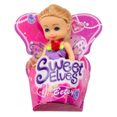 Mini Laleczka Wróżka Elf Niebieska Fioletowa Różowa Mix 11,5cm LEAN TOYS Mini Laleczka Wróżka Elf Niebieska Fioletowa Różowa Mix 11,5cm LEAN TOYS