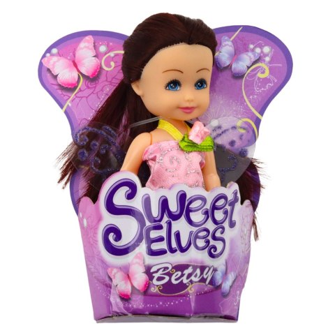 Mini Laleczka Wróżka Elf Niebieska Fioletowa Różowa Mix 11,5cm LEAN TOYS Mini Laleczka Wróżka Elf Niebieska Fioletowa Różowa Mix 11,5cm LEAN TOYS