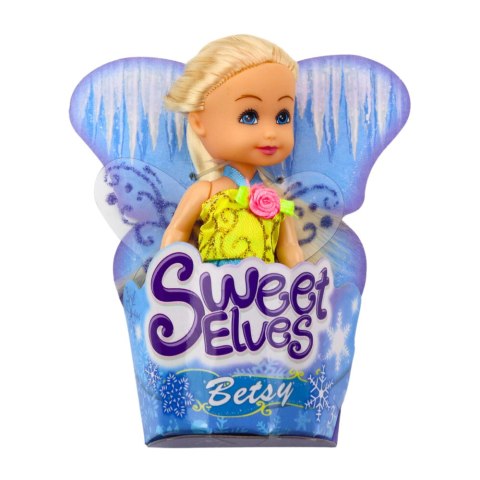 Mini Laleczka Wróżka Elf Niebieska Fioletowa Różowa Mix 11,5cm LEAN TOYS Mini Laleczka Wróżka Elf Niebieska Fioletowa Różowa Mix 11,5cm LEAN TOYS