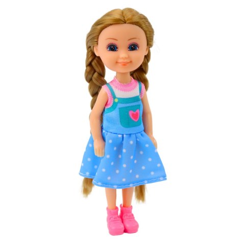 Mini Laleczka Z Długimi Włosami W Sukience 15cm Mix LEAN TOYS Mini Laleczka Z Długimi Włosami W Sukience 15cm Mix LEAN TOYS