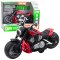 Motocykl Zabawkowy Na Baterie Napęd Światła Dźwięki Czerwony LEAN Toys