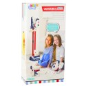 Odkurzacz Pionowy Zestaw do Sprzątania Dla Dzieci Stacja Światła Dźwięki Biały LEAN Toys