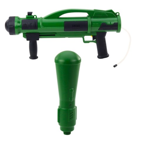 Pistolet Broń Na Wodę Bazooka Z Pompą 73 cm Zielona 1100ml LEAN Toys Pistolet Broń Na Wodę Bazooka Z Pompą 73 cm Zielona 1100ml LEAN Toys