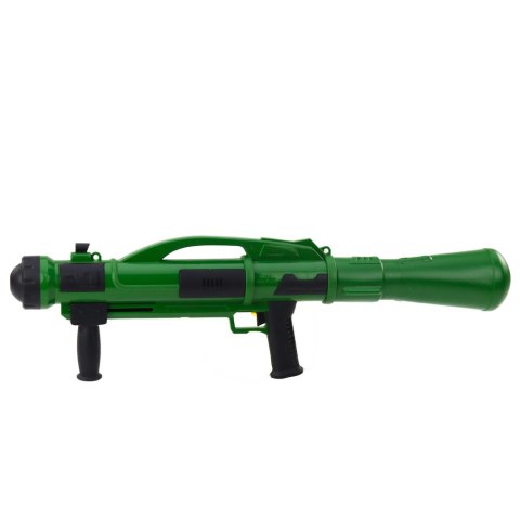 Pistolet Broń Na Wodę Bazooka Z Pompą 73 cm Zielona 1100ml LEAN Toys Pistolet Broń Na Wodę Bazooka Z Pompą 73 cm Zielona 1100ml LEAN Toys