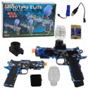 Pistolet Elektryczny Na Kulki Wodne Grafitti Niebieski LEAN Toys