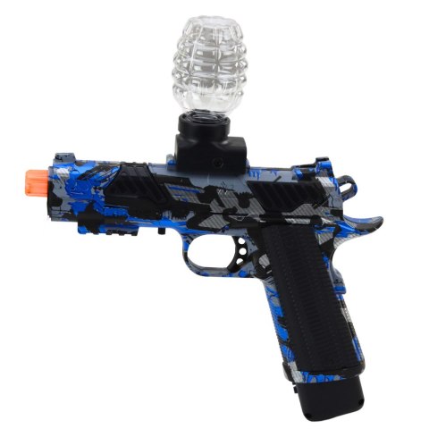 Pistolet Elektryczny Na Kulki Wodne Grafitti Niebieski LEAN Toys Pistolet Elektryczny Na Kulki Wodne Grafitti Niebieski LEAN Toys