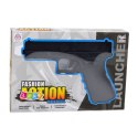 Pistolet Na Kulki Wodne Strzałki Piankowe Laser Czarny LEAN Toys