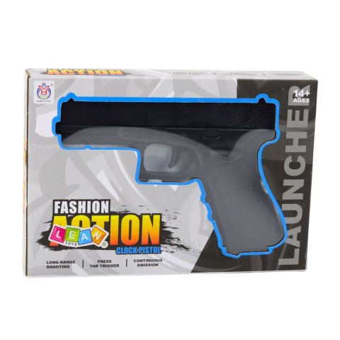 Pistolet Na Kulki Wodne Strzałki Piankowe Laser Czarny LEAN Toys Pistolet Na Kulki Wodne Strzałki Piankowe Laser Czarny LEAN Toys
