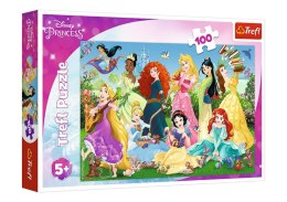 Puzzle - 100 - Czarujące Księżniczki - Disney Princess Trefl 16417 Trefl Puzzle
