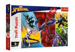 Puzzle - 100 - Do góry nogami / Disney Marvel Spiderman 16347 Trefl Puzzle