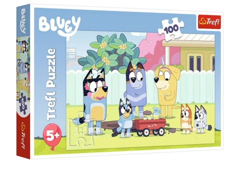 Puzzle - 100 - Wesoły świat Bluey - BBC BlueyFSC Mix 70% 16471 Trefl Puzzle Puzzle - 100 - Wesoły świat Bluey - BBC BlueyFSC Mix 70% 16471 Trefl Puzzle