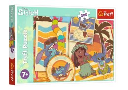 Puzzle - 200 - Muzyczny świat Lilo and Stitch - Disney Lilo and Stitch Trefl 13304 Trefl Puzzle