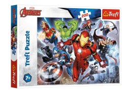 Puzzle - 200 - Waleczni Avengersi - Disney Marvel The Avengers Trefl 13260 Trefl Puzzle