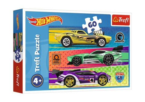 Puzzle Hot Wheels 60 el. Wyścig 17389 Trefl Puzzle